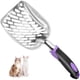 thumbnail image 1 of Cuchara para arena para gatos Apidgrowth, metal, mango largo, color morado, 1 of 6