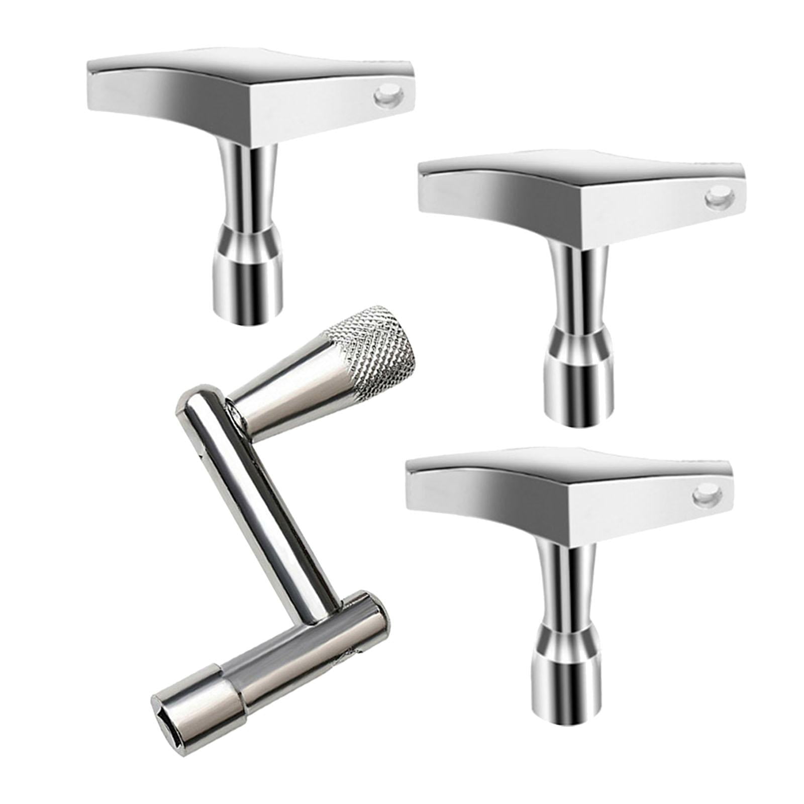 Bothyi - 4 Piezas De Llaves De Batería Resistentes Para Instrumentos Musicales De Percusión De Batería Electrónica