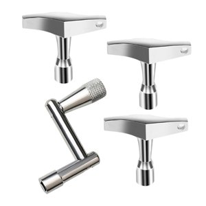 Bothyi - 4 Piezas De Llaves De Batería Resistentes Para Instrumentos Musicales De Percusión De Batería Electrónica