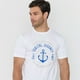 thumbnail image 3 of Polera Hombre Focal Print Sts Blanco Corona, 3 of 5