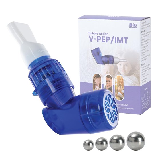 Entrenador Respiratorio BIG BREATHE V-PEP/IMT 3 en 1