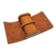 thumbnail image 1 of Estuche De Viaje Con 2 Ranuras Para Reloj, Organizador De Cuero PU Para Hombres Y Mujeres, Marrón, 1 of 5