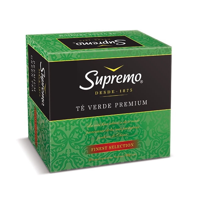 Té Verde Premium Caja 200 g Supremo