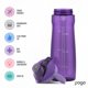 thumbnail image 5 of Botella de agua Pogo con tapa de plástico sin BPA, 950 ml, color morado, 5 of 7