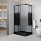 thumbnail image 5 of Shower Door 110x70 Rectangular Strava Negro, 5 of 7