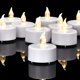 thumbnail image 1 of Velas LED sin llama Paichi 24 unidades blanco cálido con efecto parpadeante, 1 of 7