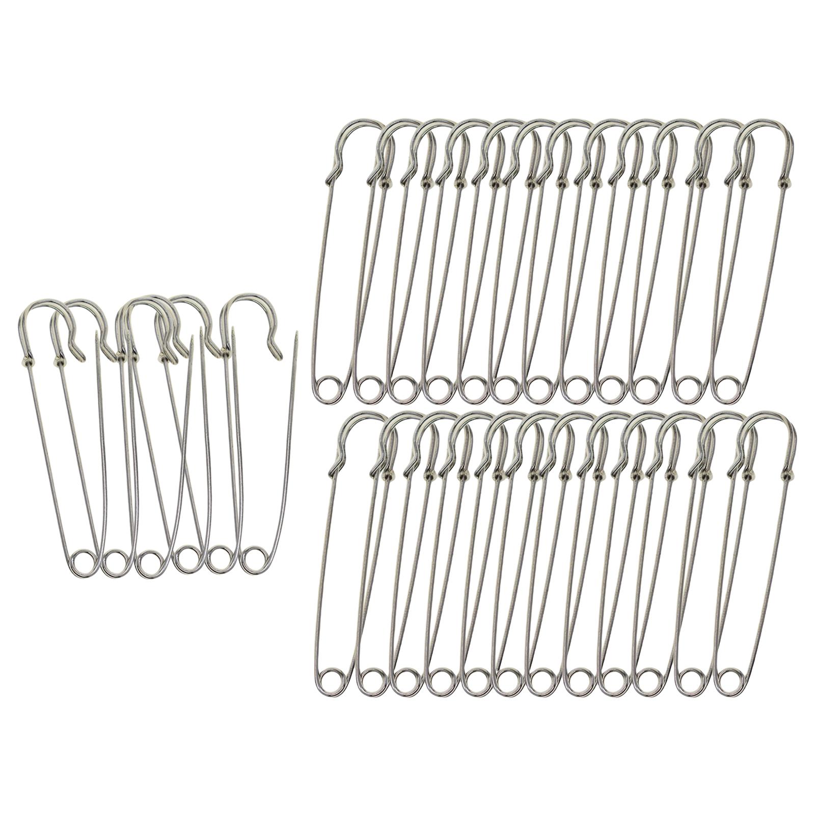 Bothyi - 30X Imperdibles Extra Grandes, Resistentes, Resistentes Para Faldas, Mantas, Ropa, 2,5 Pulgadas