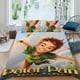 thumbnail image 2 of Peter Pan Conjunto de sábanas temático, trío de piezas, cómodo y amigable con la piel, diseño único, regalo de decoración para el hogar para familiares, amigos y fans, 90 cm * 190 cm, 2 of 6