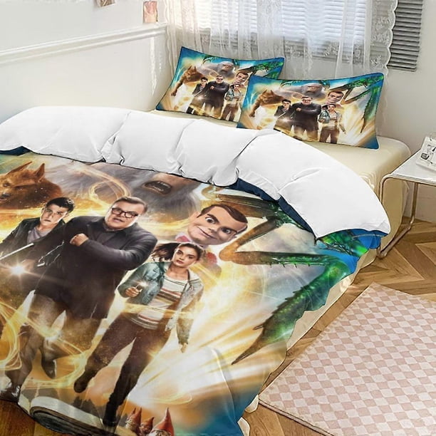 Juego De Ropa De Cama De 3 Piezas Goosebumps Con Funda Nórdica Suave Y Cómoda