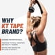 thumbnail image 2 of Cinta deportiva KT Tape Pro Synthetic Kinesiology, 16 m, color negro azabache, 2 of 6