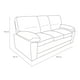 thumbnail image 4 of Sofa 3 Cuerpos York, 4 of 4
