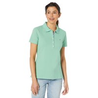 Camiseta Polo Tommy Hilfiger Para Mujer, Color Menta Claro, Talla Xs