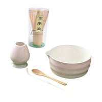 Bothyi - Juego De Té Matcha, Tazón De Cerámica Con Pico Vertedor, Ideal Como Regalo Para Las Fiestas Familiares, Color Rosa