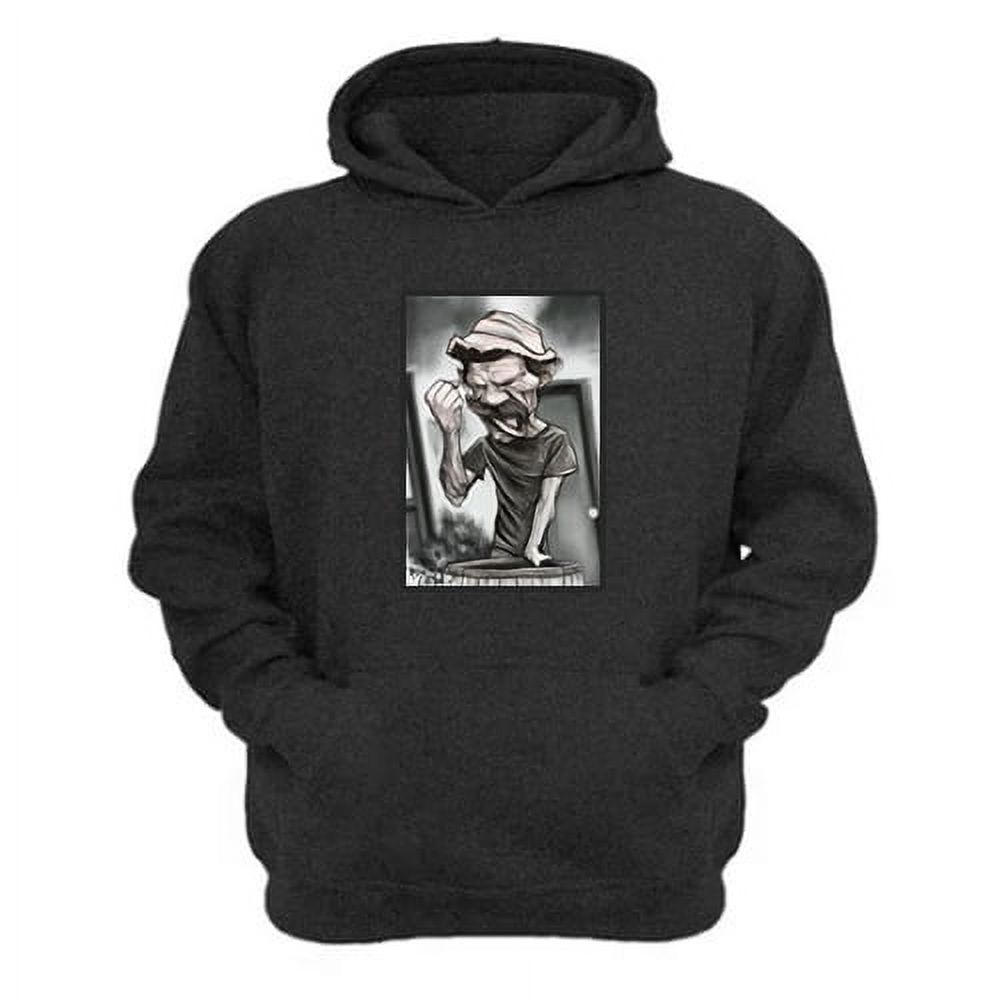 Genérico - Polerón Canguro Don Ramon Gris Oscuro Talla Xl Unisex