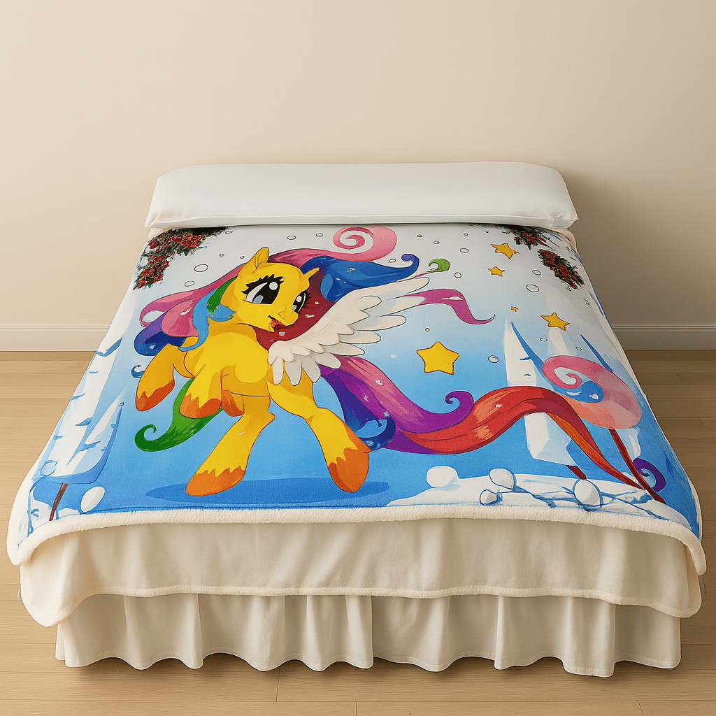 Sintec Chile - Cobertor Sherpa My Little Pony 1.5 Plazas