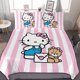 thumbnail image 1 of Hello Kitty Duvet Cover Set 3-Piece Bedding Set Soft Warm And Comfortable Soft Bed Set for Bedroom All Season Bed Sheets, 1 of 5