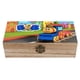 thumbnail image 1 of Caja Organizadora de Madera Rústica Desmarcar Bob El Tren, 1 of 6