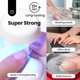thumbnail image 4 of Pegamento de uñas Beetles sin hematoma, 10 ml, para uñas acrílicas, 2 unidades, 4 of 7