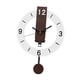 thumbnail image 1 of Reloj De Pared Ligero Y Silencioso Para Colgar En La Sala De Estar, Regalo De Inauguración De La Casa, Color Blanco, 1 of 5