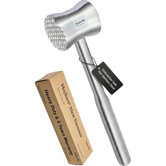 Mazo ablandador de carne Meykers de acero inoxidable 304