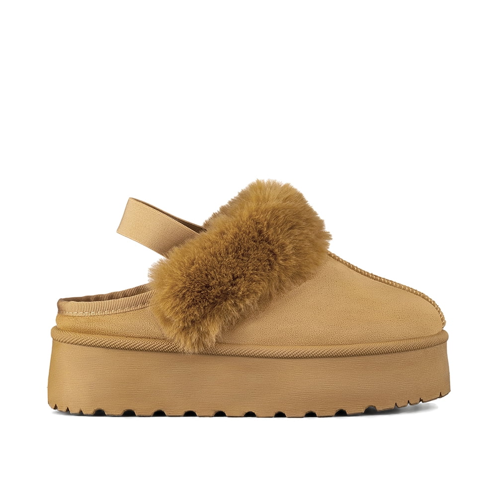 Zueco Tipo Pantufla Casual Mujer Moda Con Felpa Weide Sl26