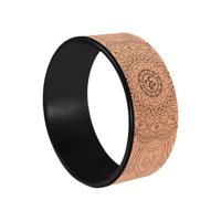 Magideal - Rueda De Yoga Con Rodillo Trasero, Accesorio De Yoga, Rueda Auxiliar Portátil Suave Para Pilates, Extensión Trasera Para Culturismo, Gimnasio En Casa Estilo A