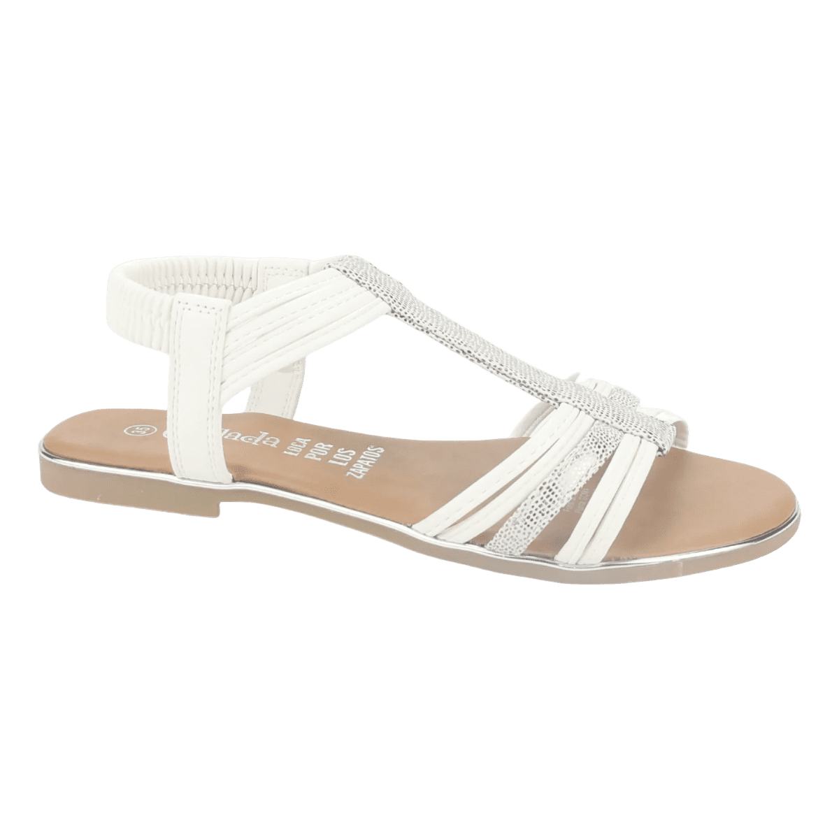 Sandalias Chalada White Mujer | 17-alki-1 - Talla 37