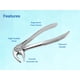 thumbnail image 5 of Pinzas de extracción dental Artman Instruments Inferior Anterior, 5 of 7