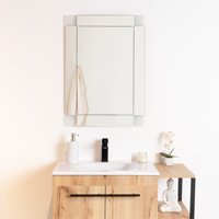 Tuhome - Espejo Genova Rectangular 70X50 Cm