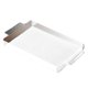 thumbnail image 1 of Bandeja Kraftware de Lucite Rectangular 30 x 50 cm con Malla Antideslizante y Tela Blanca, 1 of 1