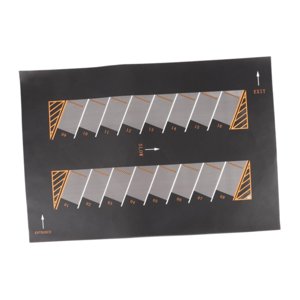 Bothyi - Alfombrilla De Estacionamiento Antideslizante A Escala 1:64 Para Exhibición De Maquetas De Vehículos, Maquetas ...