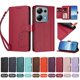 thumbnail image 4 of Funda Cartera Trébol para Xiaomi Redmi Note 13 Pro 4G con Ranuras Tarjetas y Carga Inalámbrica Rojo, 4 of 6