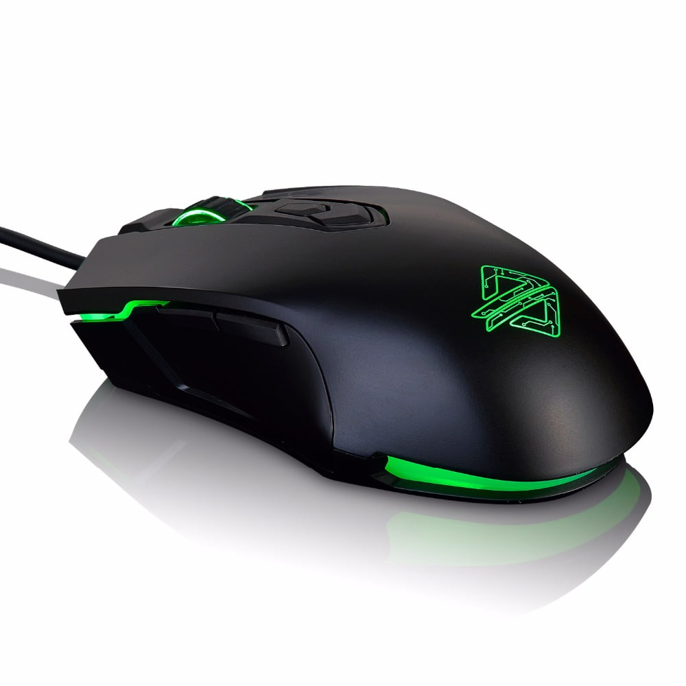 Mouse Gamer Rgb Ajazz Aj52 2500 Dpi - Negro