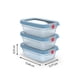 thumbnail image 5 of Contenedor hermetico de alimentos ONECLICK SET Azul 3 Piezas 0.5L Tefal, 5 of 5