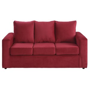 Bodevir - Sofa Kendy 3C Felpa 30 Rojo