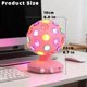 thumbnail image 2 of Bola de Discoteca LED Rosa USB/Batería, 2 of 6