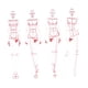 thumbnail image 3 of Conjunto De Reglas De Dibujo De Moda Plantilla De Dibujo De Figura Para Boceto De Diseño De Moda, 3 of 3