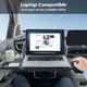 thumbnail image 4 of Bandeja para volante de coche Paffenery grande de 46 cm con soporte para teléfono, 4 of 7