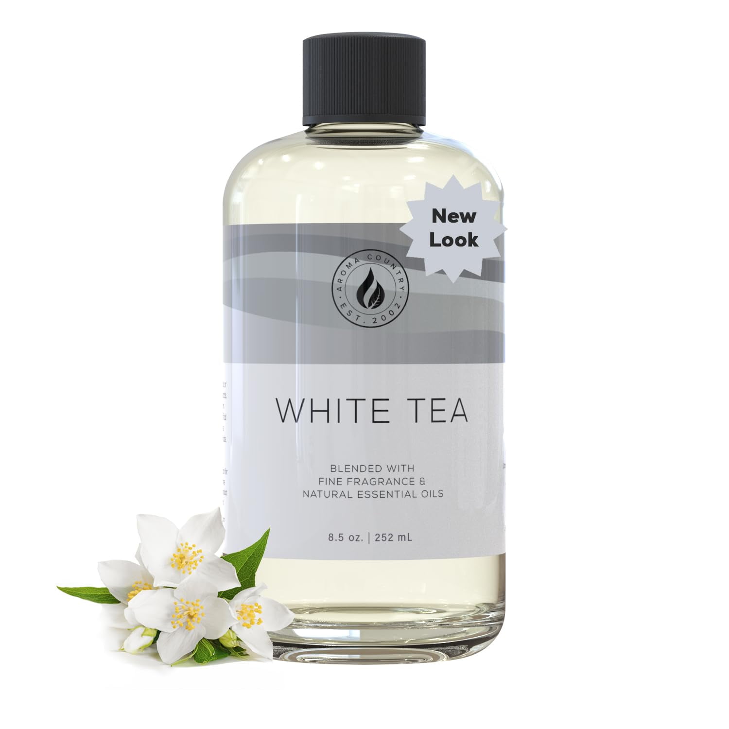 Aceite Difusor Aroma Country White Tea, 250 Ml, Para Rellenar