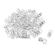 thumbnail image 3 of 100 Unids Corazón Metal Cuff Extensiones de Cabello Decoraciones Dreadlocks Beads Silver, 3 of 5