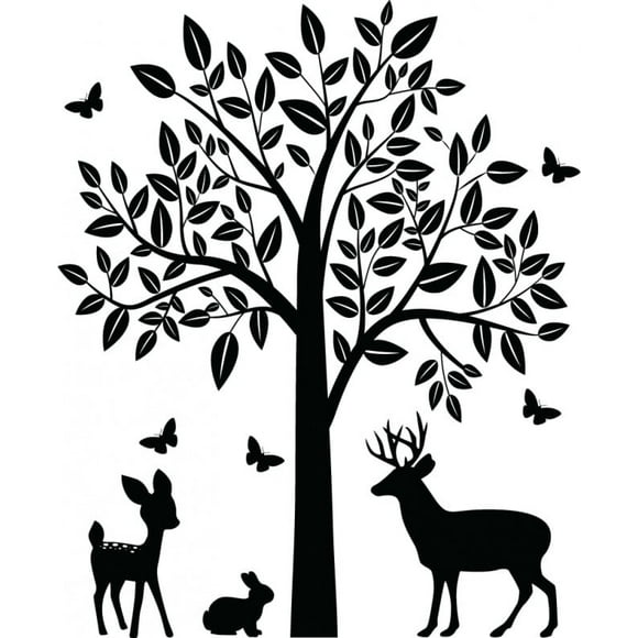 Decomural Woodland Animals Tree Set WS-51228