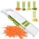 thumbnail image 1 of Mandolina Cortadora NACOLUS 5 en 1 para Verduras - Verde, 1 of 8