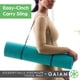 thumbnail image 2 of Esterilla de yoga Gaiam Essentials Premium con bandolera negra, 2 of 9