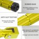 thumbnail image 2 of Reposapiés para motocicleta JXPANG M8 plegables color dorado universales, 2 of 7