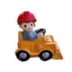thumbnail image 4 of Resina Vehículo Juguete Decoraciones Construcción Tema Decoraciones Creativo Mini Bulldozer, 4 of 5