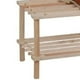 thumbnail image 2 of Zapatero Organizador De Madera 2 Niveles Café Claro Rectangular, 2 of 3
