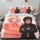 thumbnail image 1 of Wednesday three-piece bedding set, 1 of 5