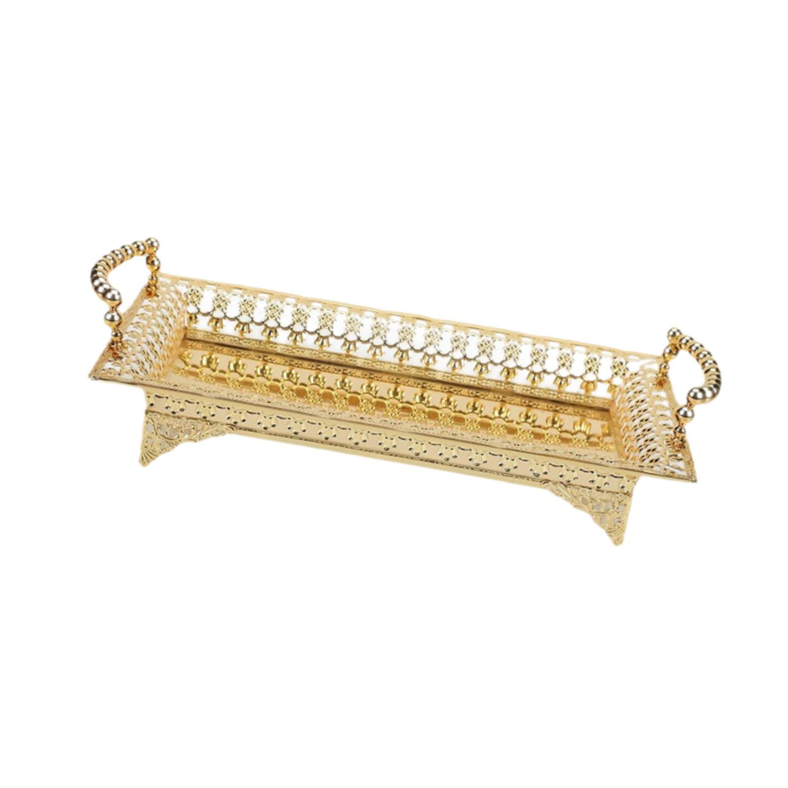 Magideal - Plato De Frutas Secas, Bandeja De Almacenamiento Para Aperitivos, Plato Para Servir Dulces, Plato Para Servir Bebidas, Desayuno, Fiestas, Mostrador De