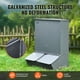 thumbnail image 3 of Comedero para cerdos VEVOR con capacidad de 14 litros, doble puerta, acero resistente, 3 of 9