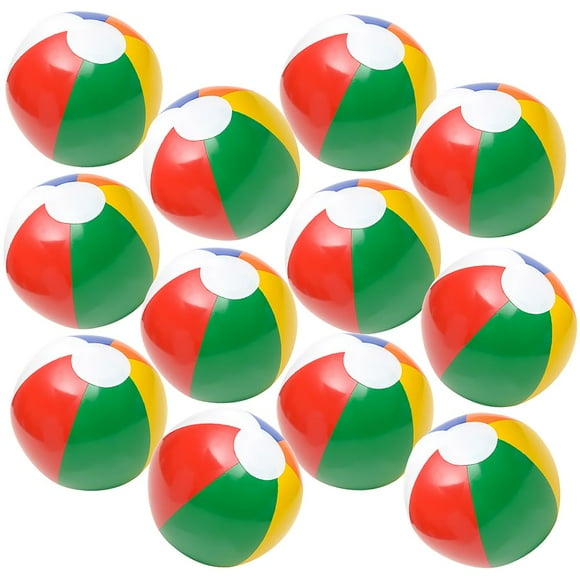 Pelota de playa Rhode Island Novelty multicolor de 12 pulgadas
